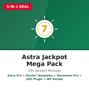 Astra Jackpot Mega Pack – 5-in-1 GPL Bundle